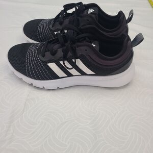 Adidas Women's Fluidup Black/White Running Sports Shoes Sneakers Size 8.5